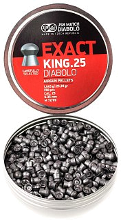 Пульки JSB Exact King Diablo 6.35мм 1.645г 350шт