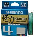 Шнур Shimano Kairiki 4 PE 150м 0,06мм multicolor 4,4кг