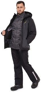 Куртка Aquatic КП-01Г пуховая поддевка графит - фото 5