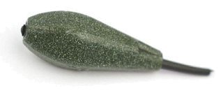 Груз УЛОВКА карповый Кегля Горизонт 106гр инлайн болотно-зеленый ил