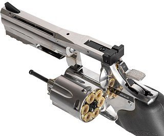 Револьвер ASG Dan Wesson 715 4 Silver 4,5 мм - фото 4