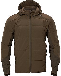 Куртка Harkila Insulated midlayer hunting green/shadow brown - фото 1