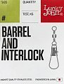 Вертлюг Lucky John Barrel and Interlock 014