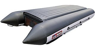 Лодка Хантер 385А лайт черно-белый - фото 4