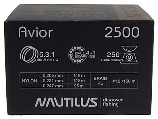 Катушка Nautilus Avior 2500 Com - фото 9