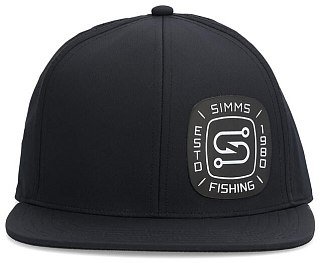 Кепка Simms Flatbill Black - фото 1