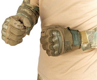 Перчатки Fantom Force Альфа-3 тактические с пальцами хаки - фото 5