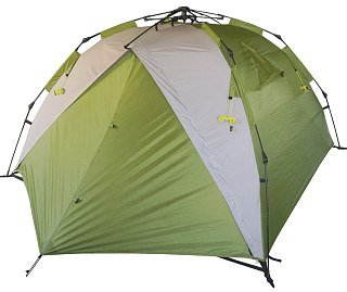 Палатка BTrace Flex 3 быстросборная зеленый/бежевый