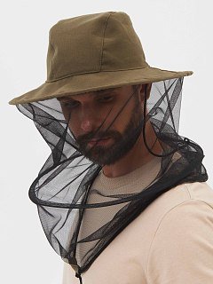 Панама-накомарник Huntsman Антигнус хаки смессовая - фото 22