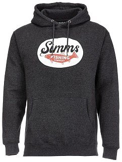 Толстовка Simms Trout Wander Charcoal Heather  - фото 1
