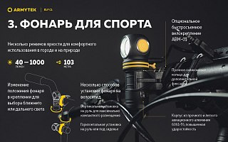 Фонарь Armytek Elf C1 Micro-USB белый налобный - фото 14