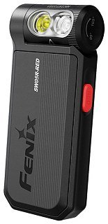 Фонарь Fenix многофункциональный SW05R-RED с красной подсветкой черный - фото 4