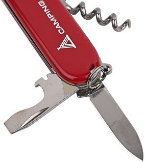 Нож Victorinox Camper Camping 91мм 13 функций красный - фото 3