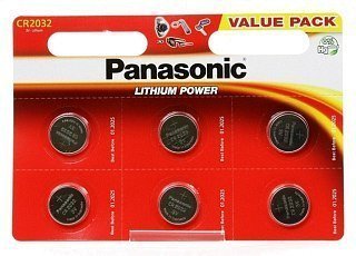 Батарейка Panasonic CR2032 уп.6шт - фото 2