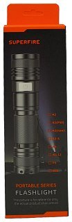 Фонарь Superfire A5 луч 300 Lumens - фото 5