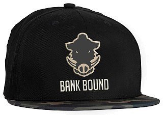 Кепка Prologic Bank bound flat bill cap black camo