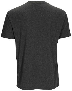 Футболка Simms Trout Outline T- Charcoal Heather  - фото 2