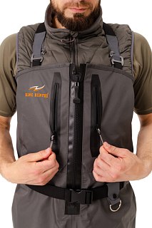 Вейдерсы King Hunter Water Zip gray - фото 5