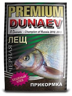 Прикормка Dunaev-Premium 1кг лещ черная - фото 1