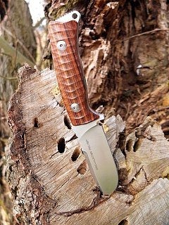 Нож Fox Pro-Hunter фиксированный клинок сталь N690Co дерево - фото 2