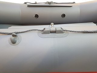 Лодка Fort 220 надувная серый - фото 4
