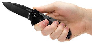 Нож Kershaw Identity складной сталь 8Cr13MoV черный - фото 4