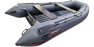 Лодка Хантер 360А НДНД серый - фото 3