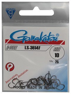 Крючок Gamakatsu LS-3615F  bronze №10 - фото 1