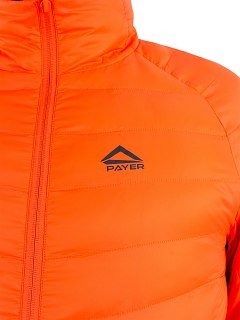Куртка Payer Шерегеш двухсторонняя демисезон оранжево-черная - фото 10