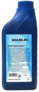 Масло Marlin Премиум полусинтетическое 2Т TC-W3 1л - фото 4