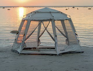 Шатёр Talberg ARBOUR AUTO SAHARA серый - фото 25