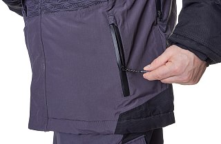 Костюм Grayling Тугур для рыбалки зимний -25 графит - фото 9
