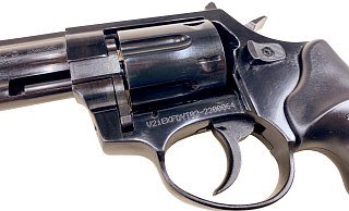 Револьвер Курс-С Таурус-S 10ТК сигнальный 2,5" 5,5мм черный - фото 6
