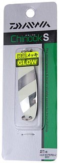 Блесна Daiwa Chinook S 21гр zebra glow gxy