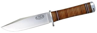 Нож Fallkniven NL4 охотничий сталь VG10 рукоять кожа - фото 1