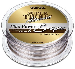 Шнур Varivas Super Trout Advance Max Power PE S-Spec 200м PE 0.8