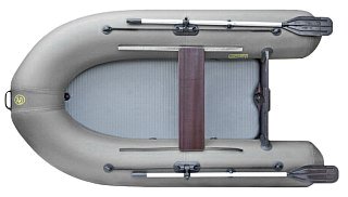 Лодка Boat Master 250ТА надувная серый - фото 2