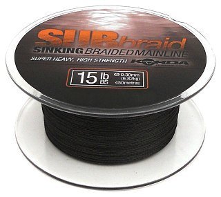 Шнур Korda Sub braid sinking 450м 15lb