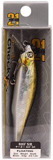 Воблер Pontoon21 Cheeky 80F-SR 80мм 8.6гр 0.8-1.2м №R30