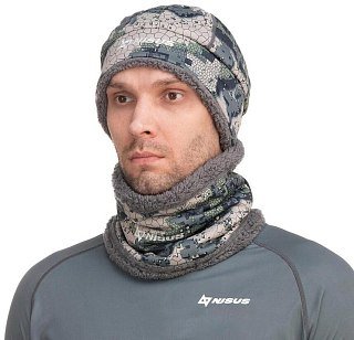 Комплект Nisus утепленный Thermal duo шапка+снуд - фото 1