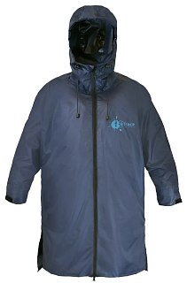 Пончо BTrace Rain Zipper Pro темно-синий - фото 1