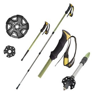 Палки Talberg COMPACT POLE треккинговые зеленый - фото 2