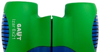 Бинокль Gaut Izar 6x21 Roof-призмы BK7 зелено-голубой - фото 7