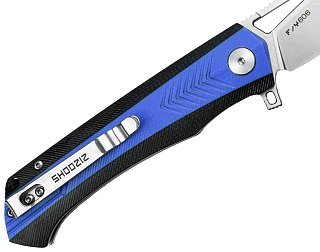 Нож SHOOZIZ XUN117-B складной D2 рукоять G10+3D - фото 3