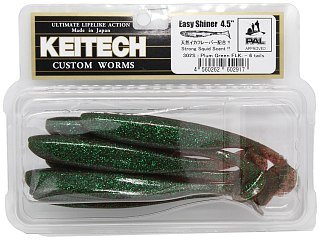 Приманка Keitech виброхвост Easy shiner 4,5