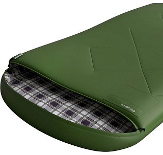 Спальный мешок Hasky Gary - 5С 220x90 зелёный левый - фото 4