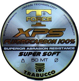 Леска Trabucco T-force fluorocarbon SW 50м 0.280мм