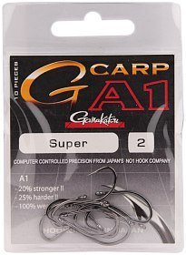 Крючок Gamakatsu A1 G-Carp super Hook №2 уп.10шт