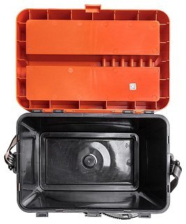 Ящик зимний Helios Shark 19л оранжевый - фото 5