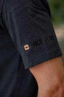 Футболка Prologic Camo logo grey melange